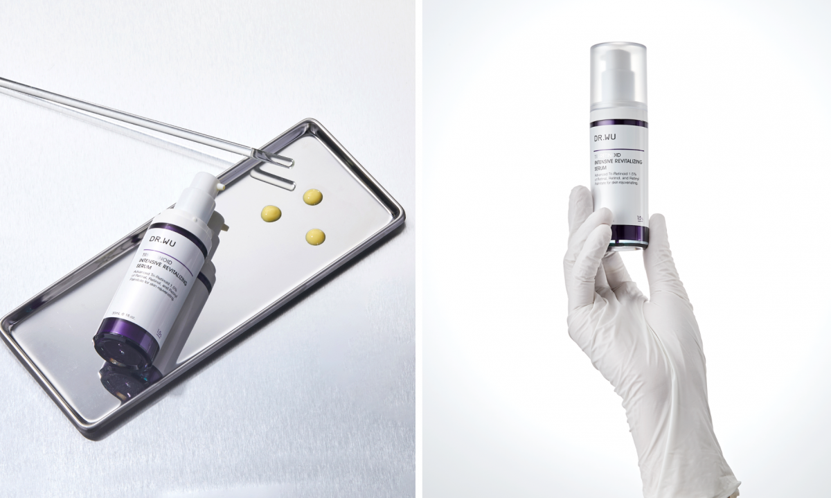 Introducing the next generation of high-performance retinoids: the DR.WU Tri-Retinoid Intensive Revitalising Serum 1.5%.