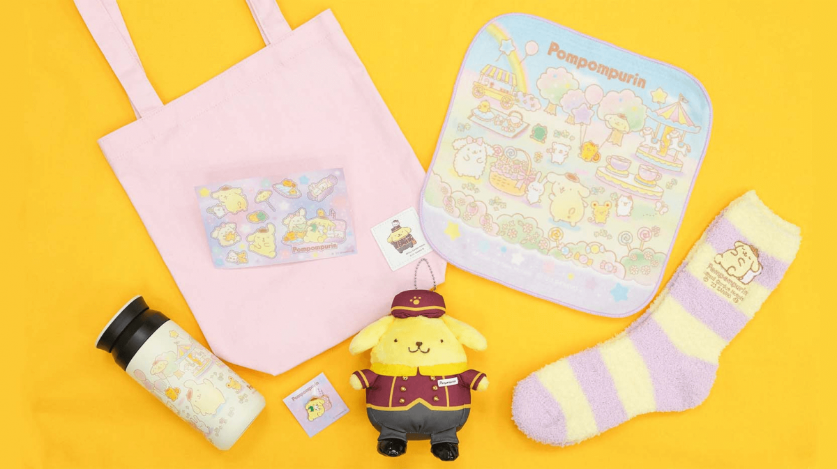 Pompompurin hotel Japan free merchandise