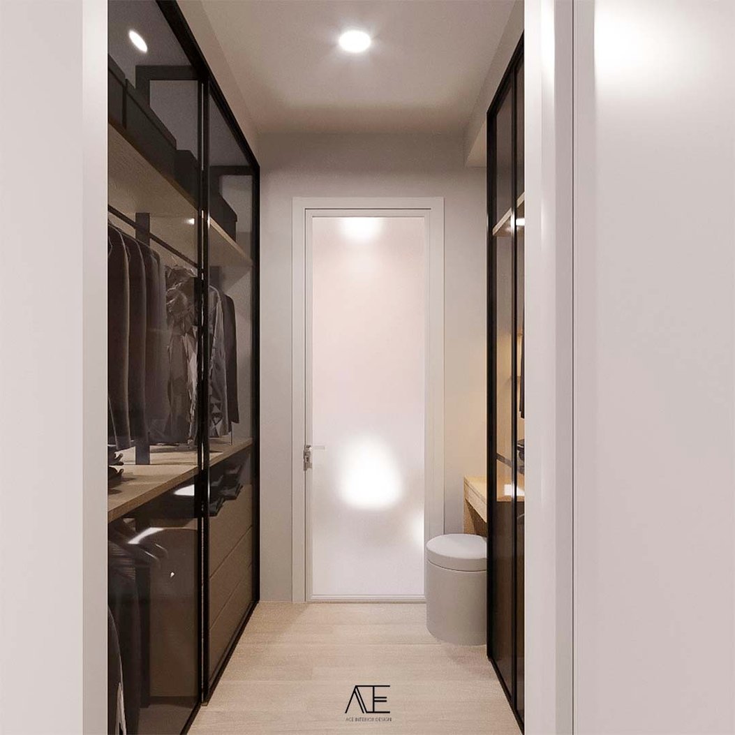Pastel Pink & Blue HDB In Singapore Has Bathtub & Walk-In Closet ...
