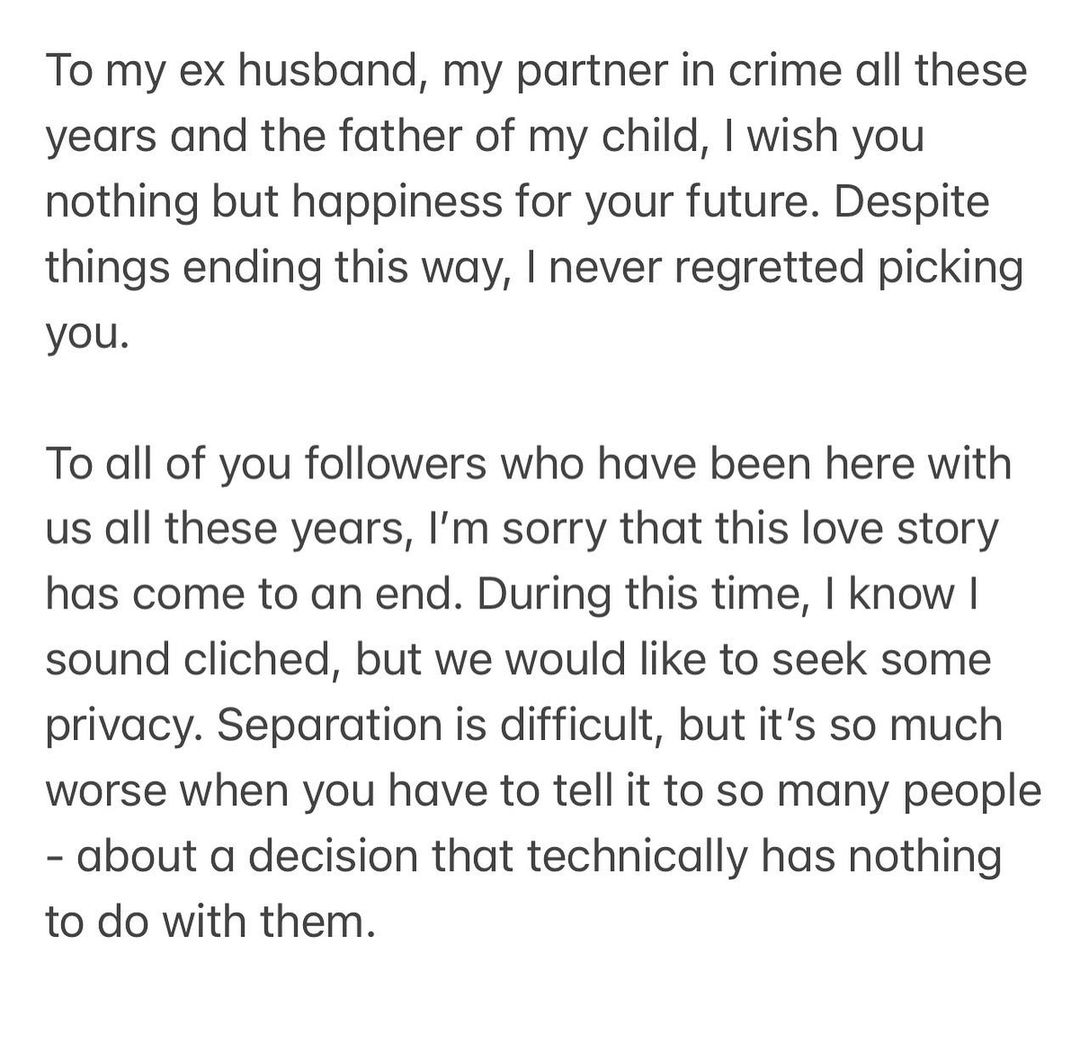 Xiaxue and Mike breakup announcement