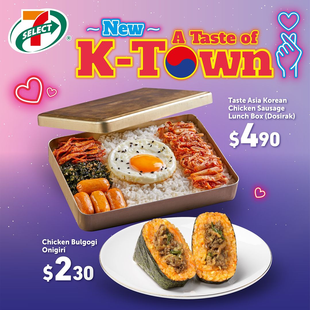 7Eleven Singapore Launches New Korean ReadyToEat Meals Including Old
