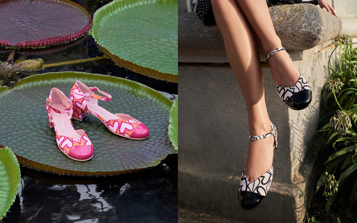 Amelia Winsdor x Pretty Ballerinas Joanna Ballet Heels Shoes