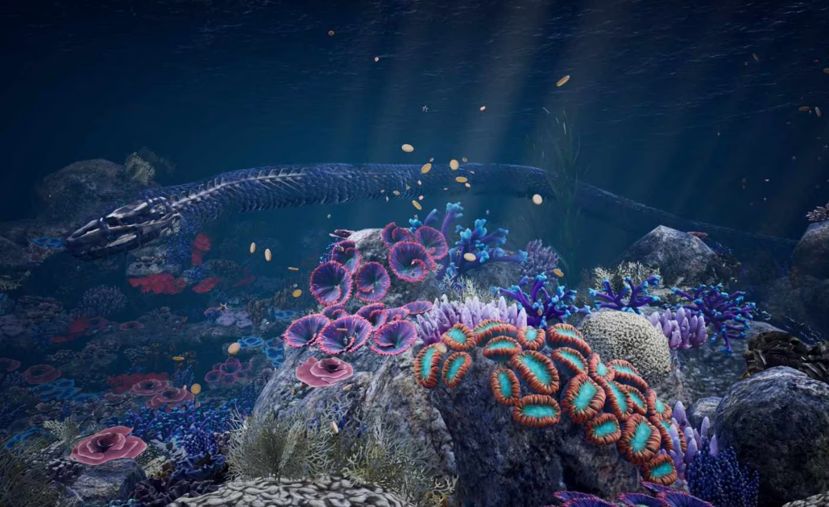 The Starry Sand Beach VR experience at ArtScience Museum