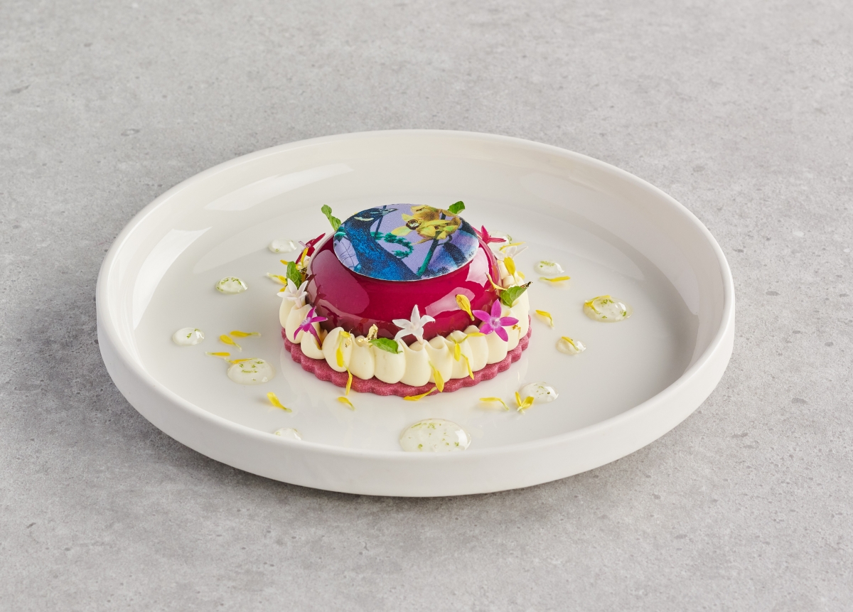 Roselle Tart at The Claire Luxton Experience at InterContinental hotel Singapore