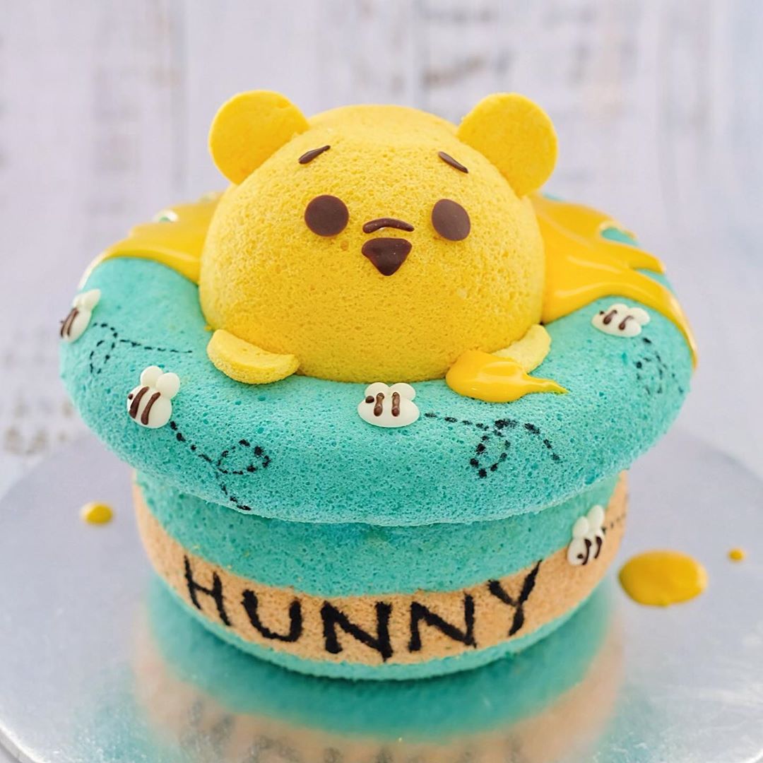 Winnie-the-Pooh cake in Singapore by Caked with Love