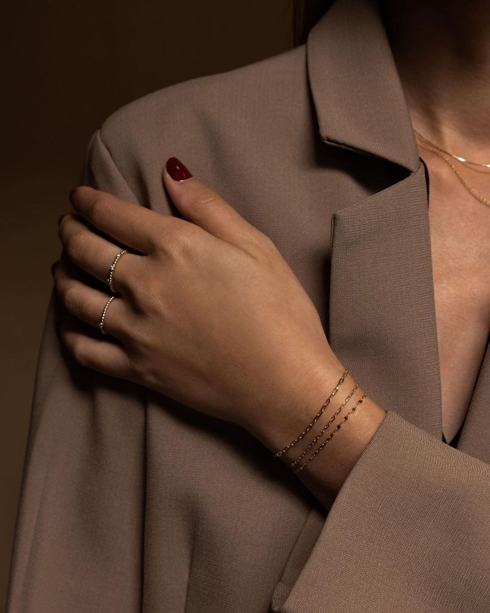 Holly Gray permanent jewellery Singapore