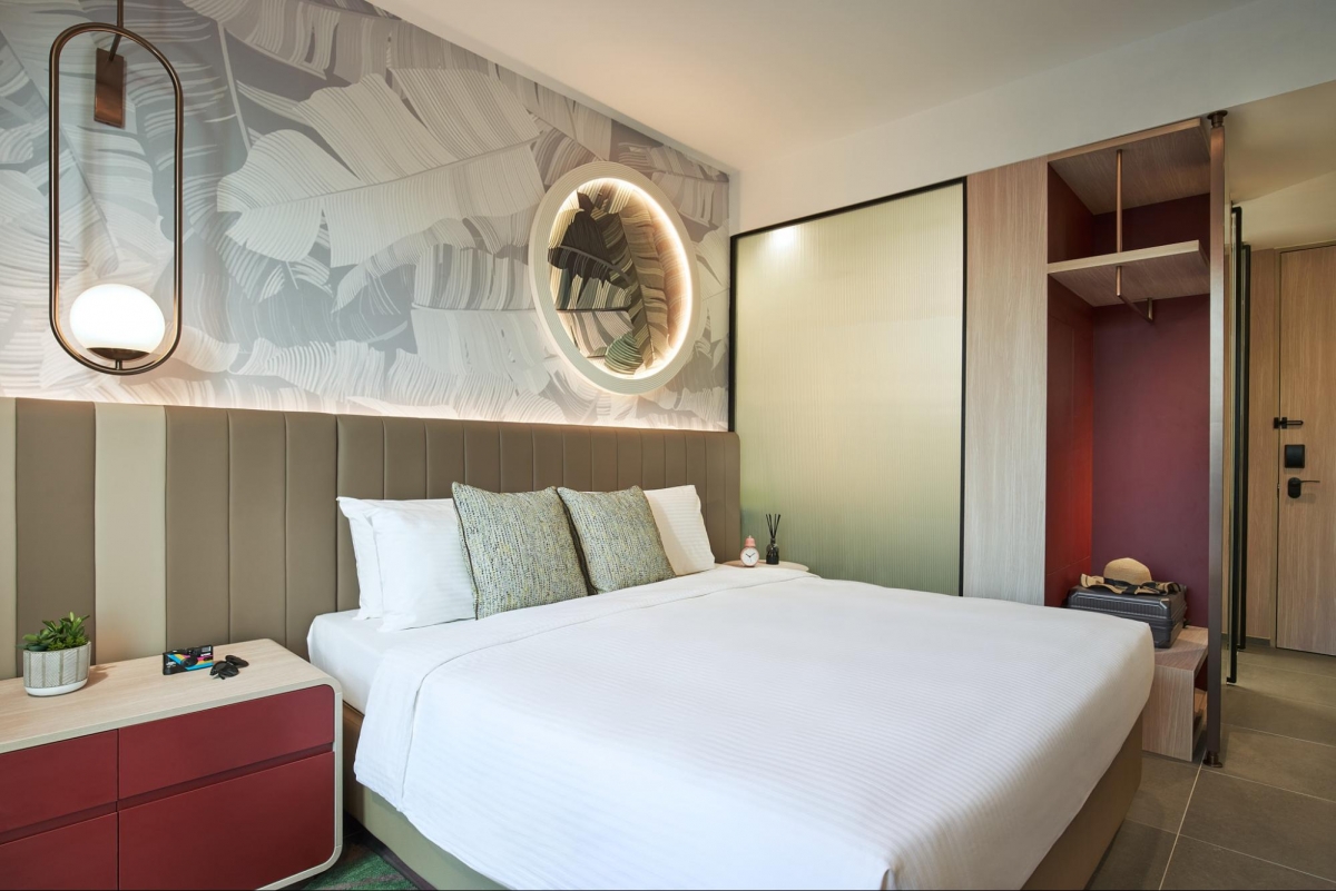 Deluxe Room at Citadines Connect Rochester Singapore Hotel