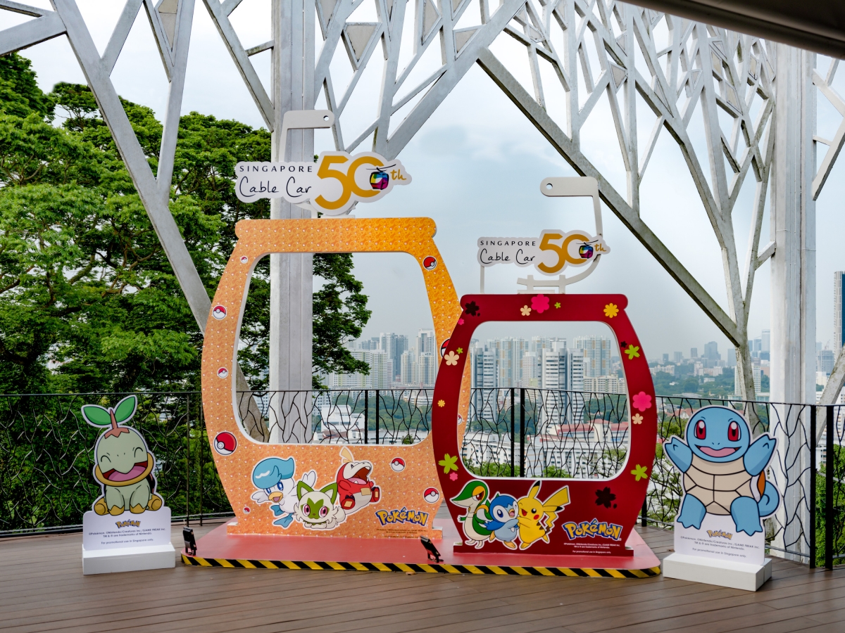 Pokémon photo spots Mount Faber Peak