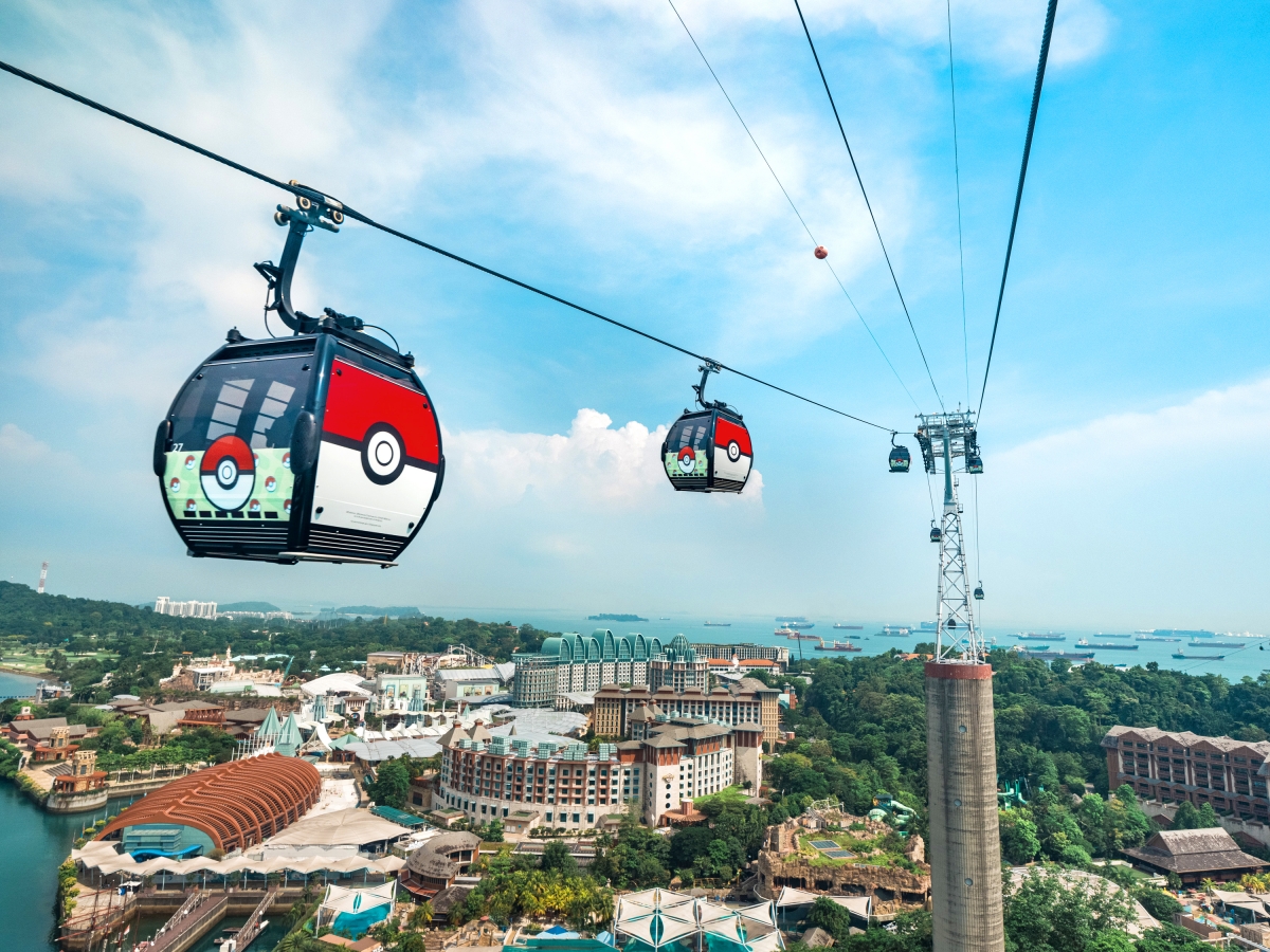 Pokémon Cable Car Singapore