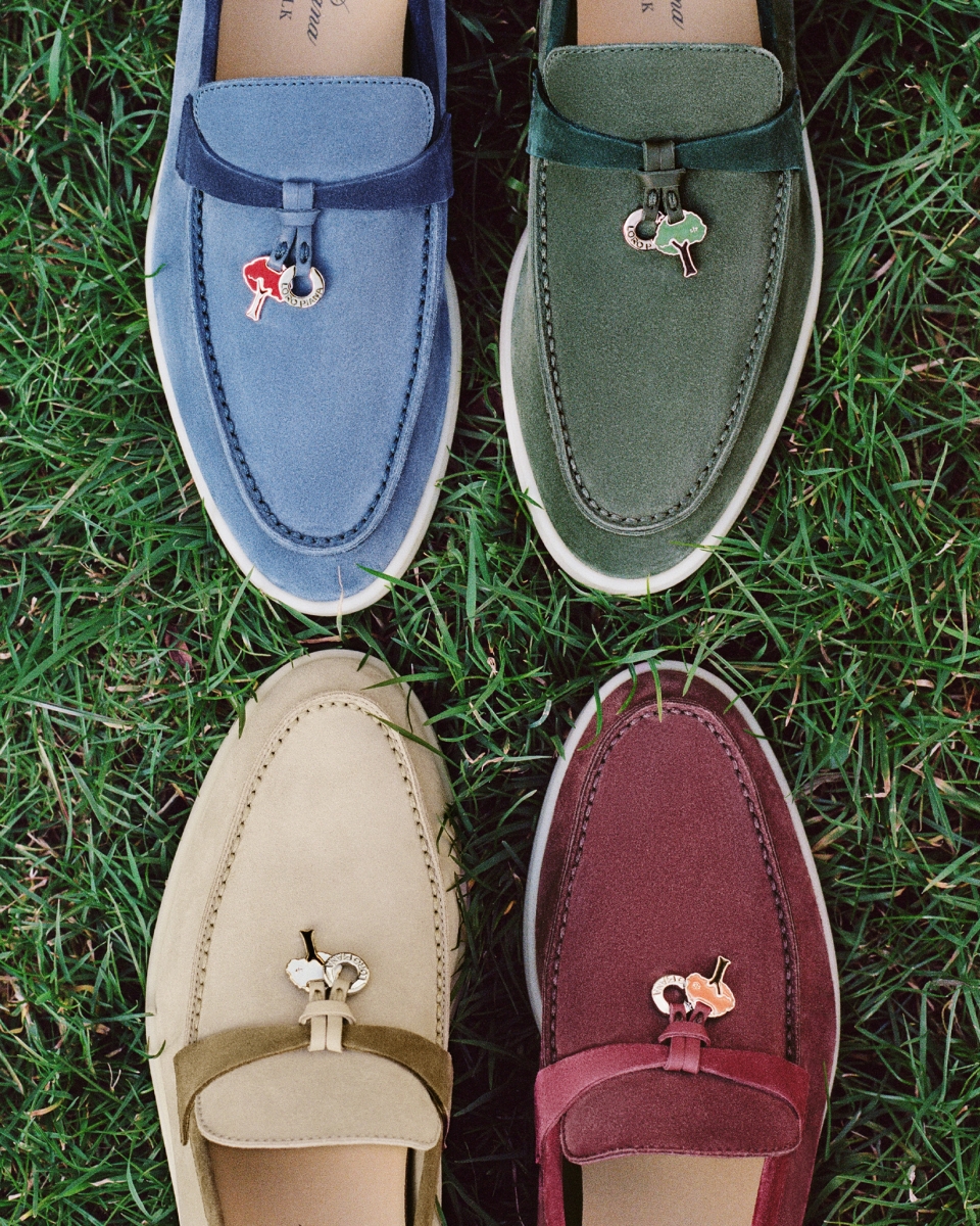 Hyun Bin x Loro Piana Sum-mer Walk shoes