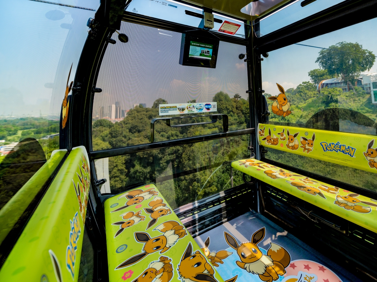 Pokémon Cable Car Singapore