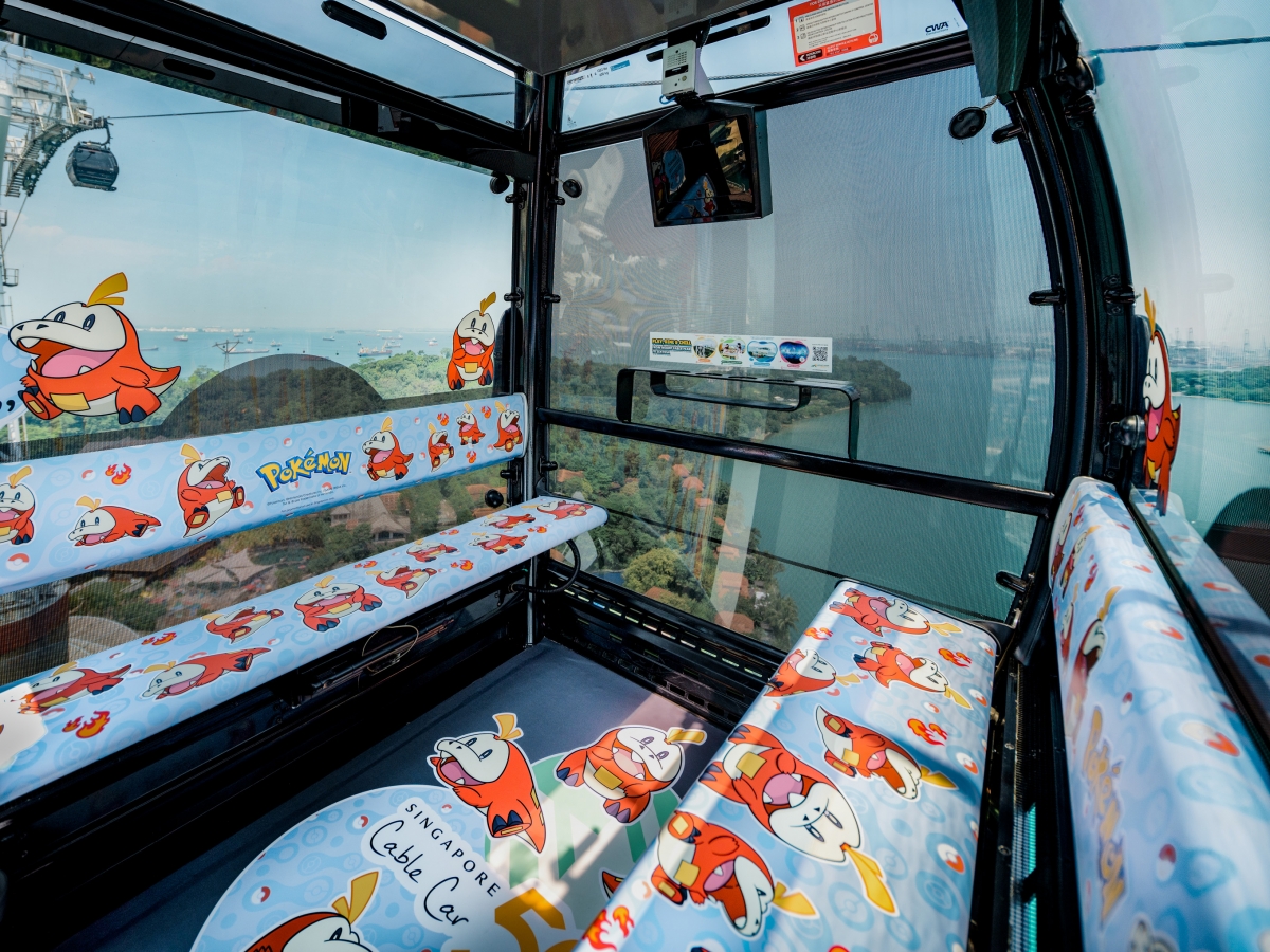 Pokémon Cable Car Singapore