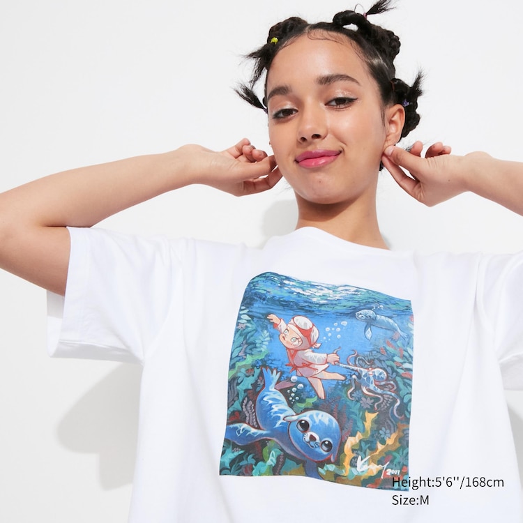 POP MART x UNIQLO UT Short Sleeve Graphic T-Shirt