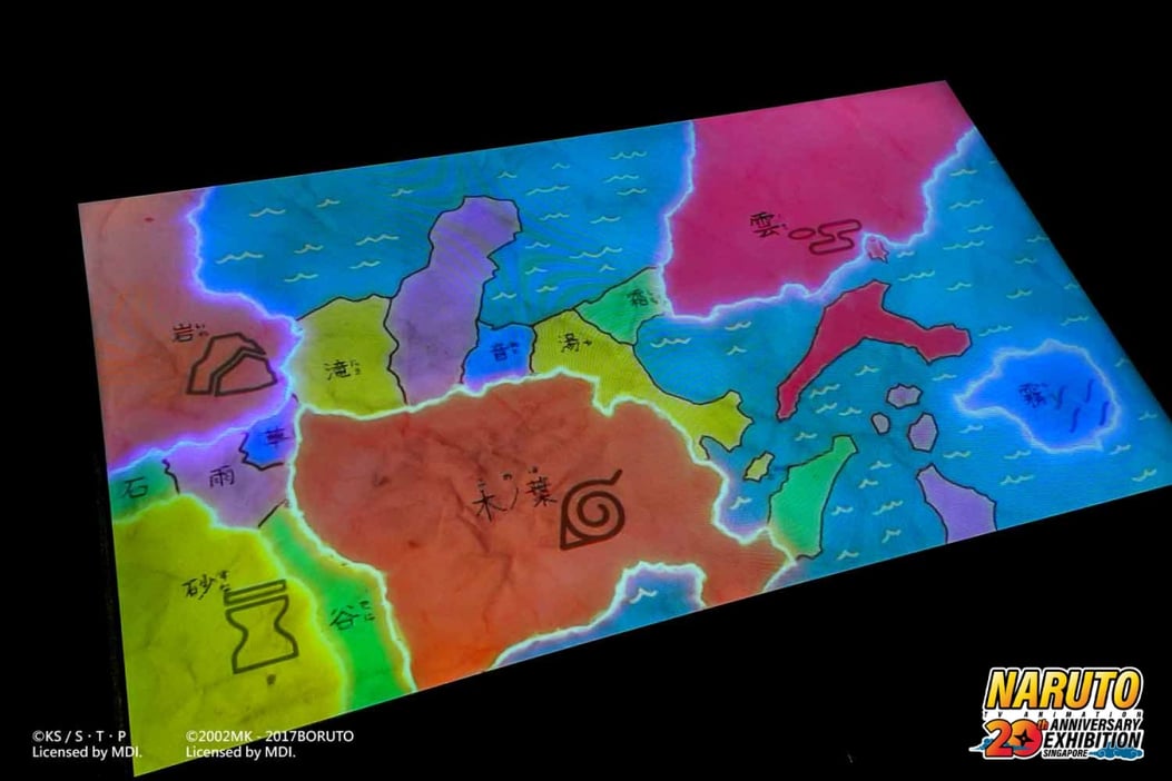 Naruto 20th Anniversary Exhibition In Singapore 2023