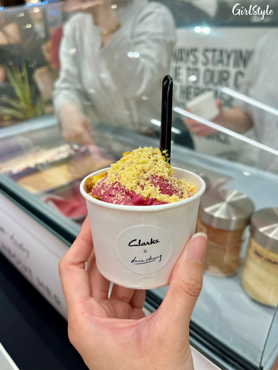 Complimentary ice cream by Kooks Creamery