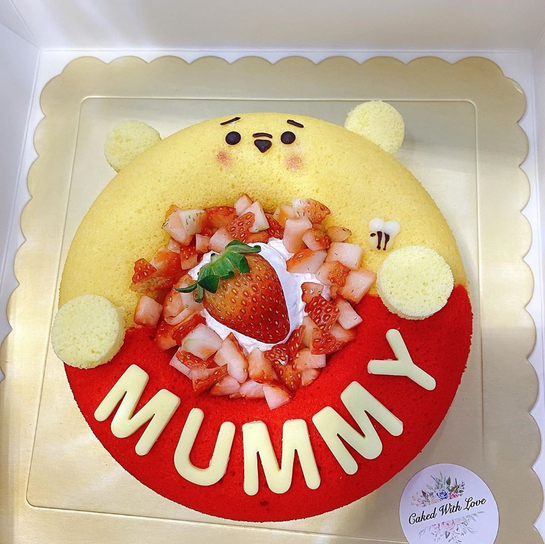 Winnie-the-Pooh cake in Singapore by Caked with Love