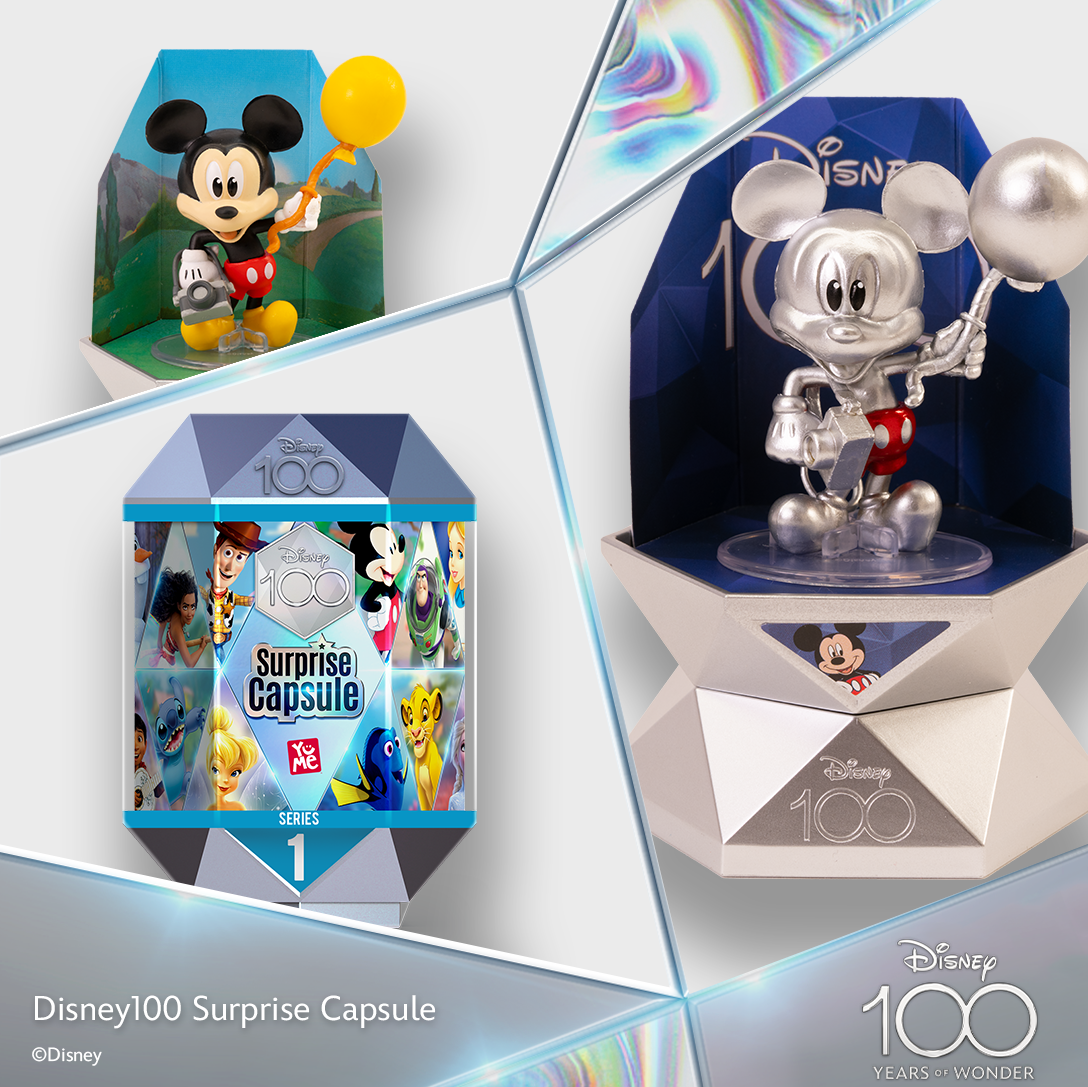 Disney100 Surprise Capsules at The Wonder Store in Singapore