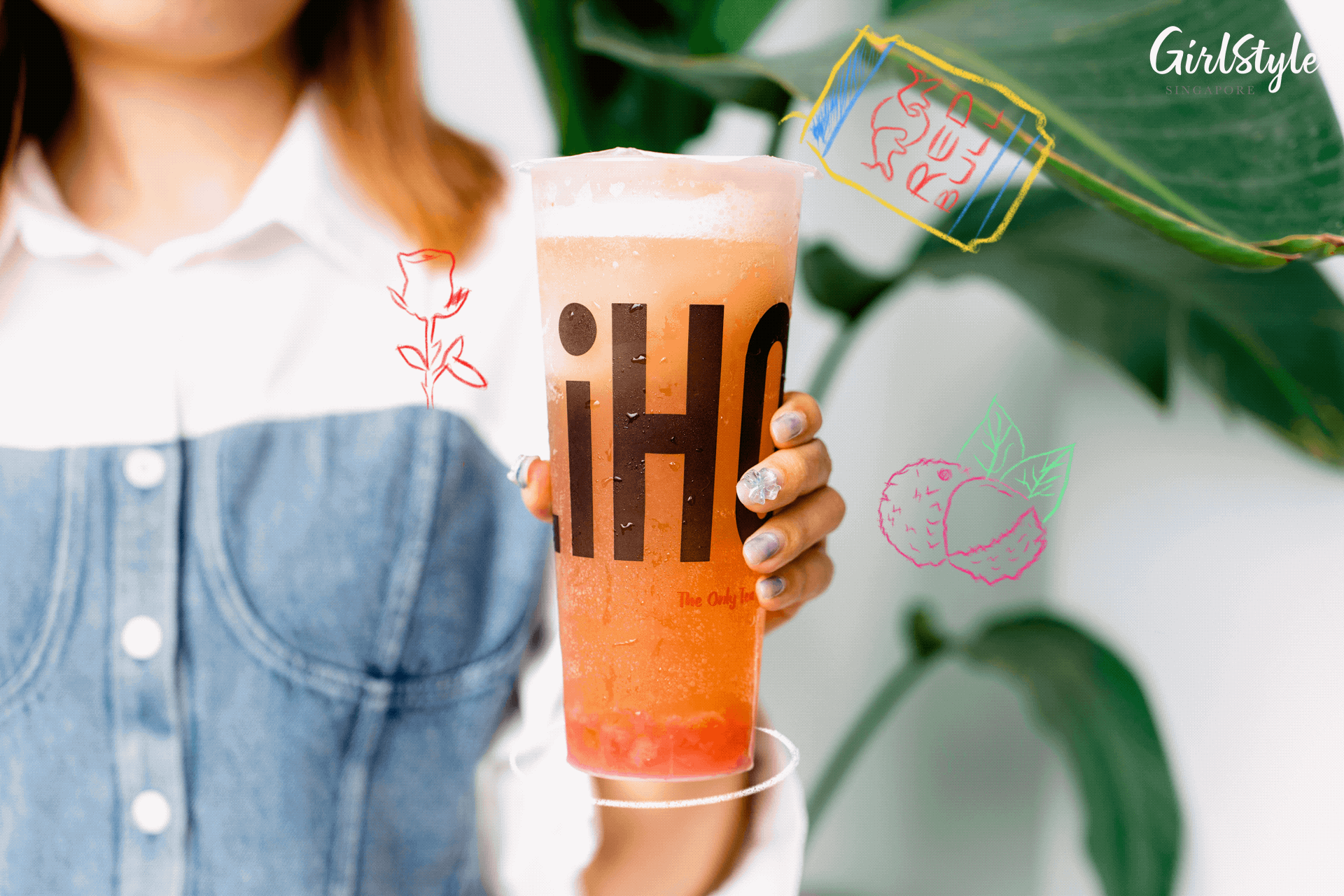 LiHO Red Bull Lychee Rose