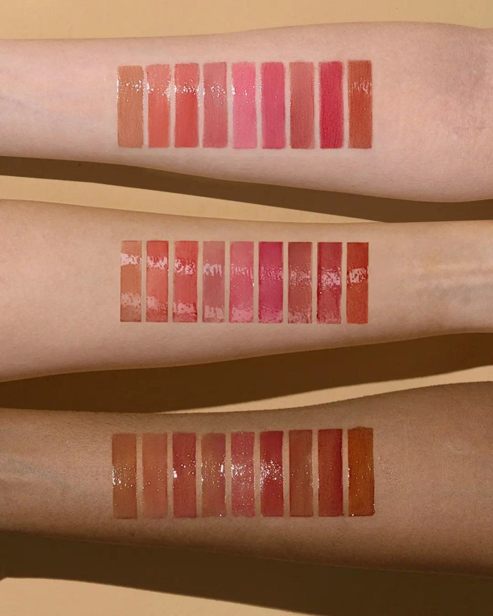 Flower Knows Moonlight Mermaid Lip Gloss swatches