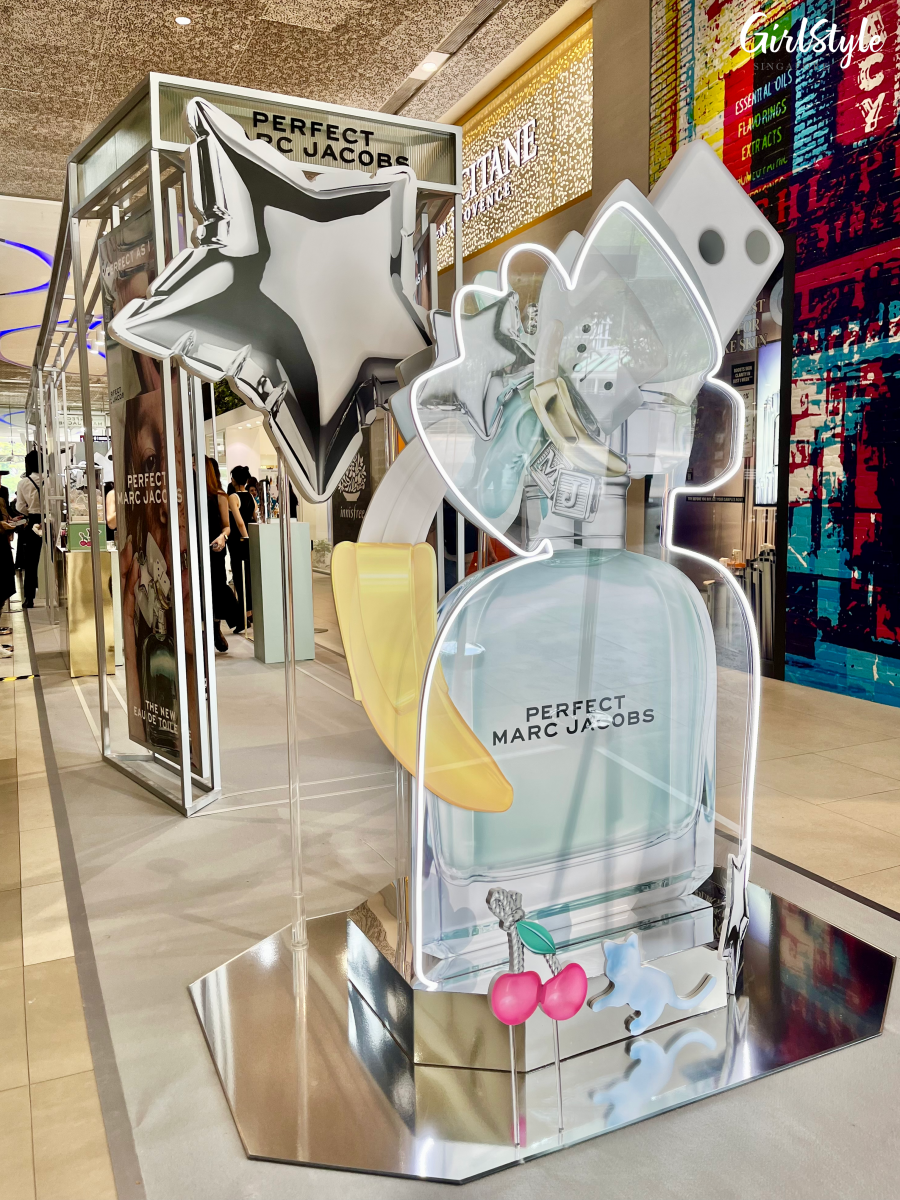 Marc Jacobs Perfect Eau De Toilette pop-up at Plaza Singapura