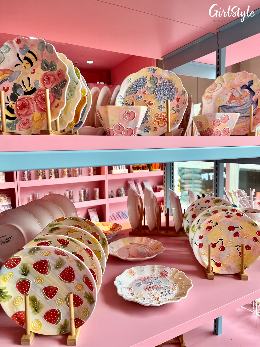 Handpainted ceramics - Planet Plus at Scotts Square