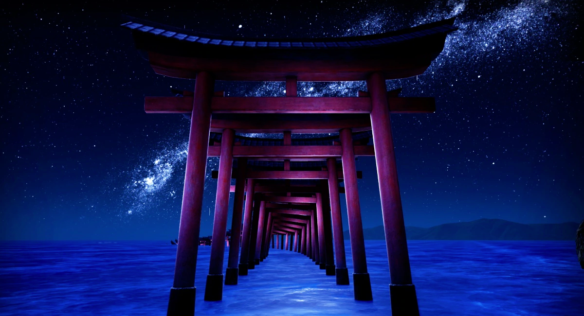 The Starry Sand Beach VR experience at ArtScience Museum