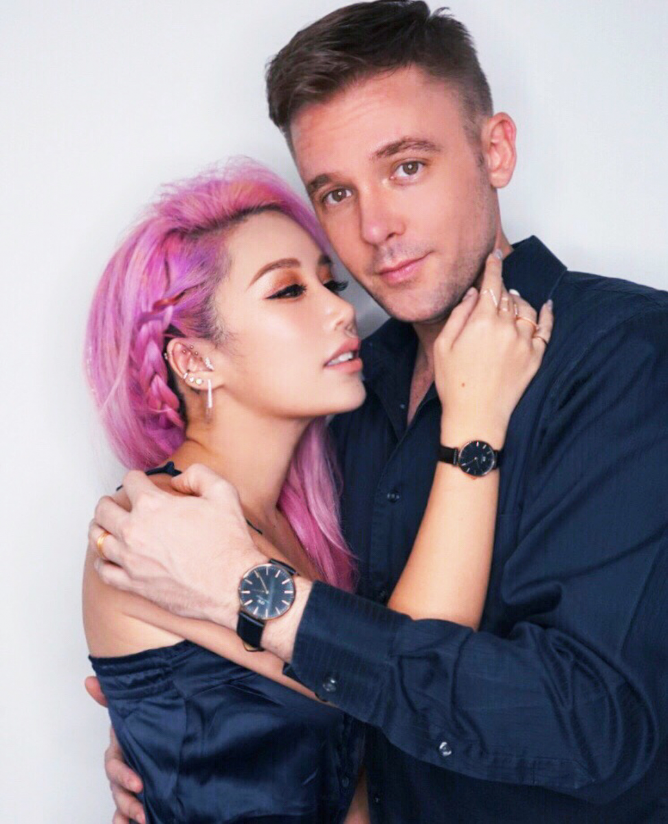 Xiaxue and Michael Sayre