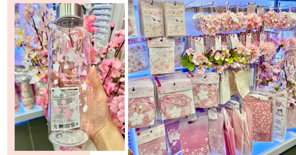 Daiso Singapore Has A New Sakura Collection Including Home Decor