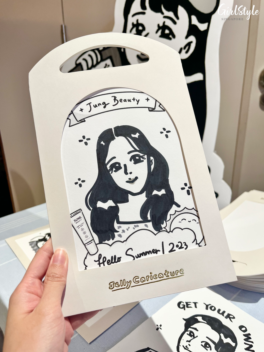 Korean-style caricature by Jelly Caricature