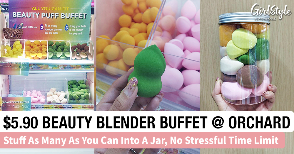 5.90 Beauty Blender Buffet At WelciaBHG Singapore