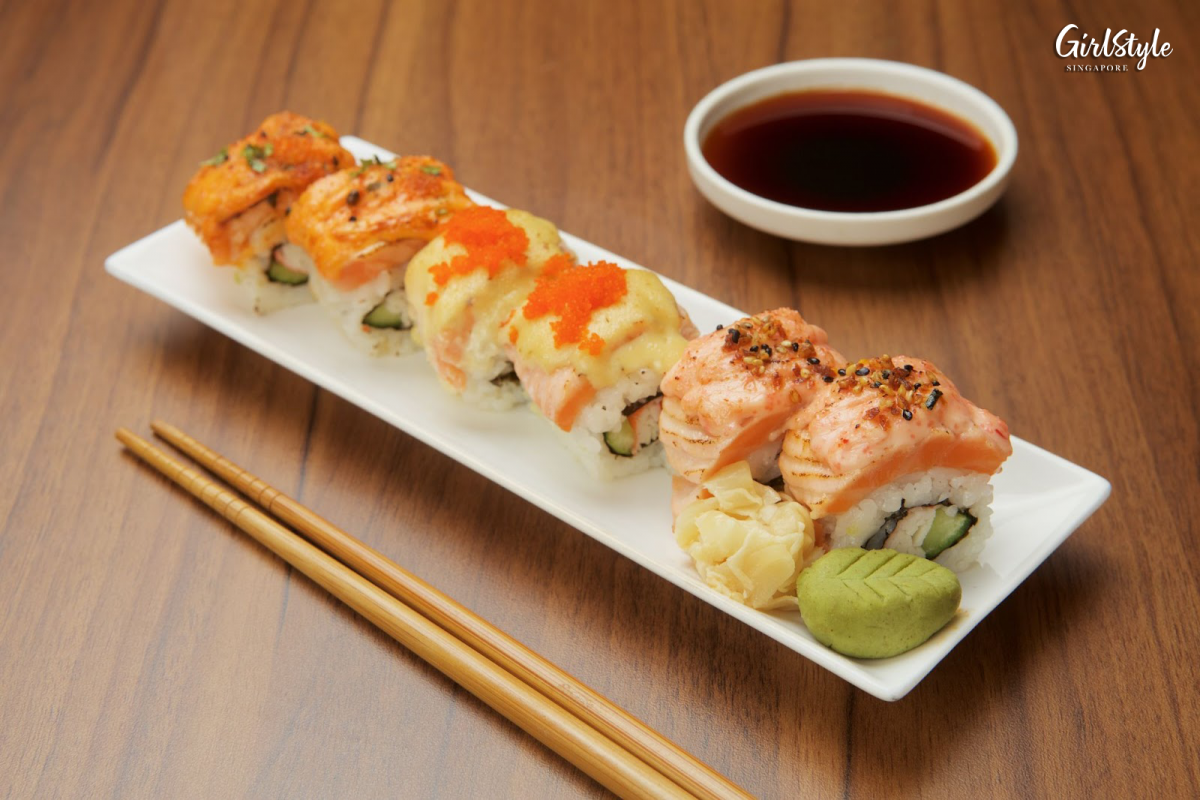 Salmon Warrior 3-in-1 Maki Platter, $12.90 (6pcs).