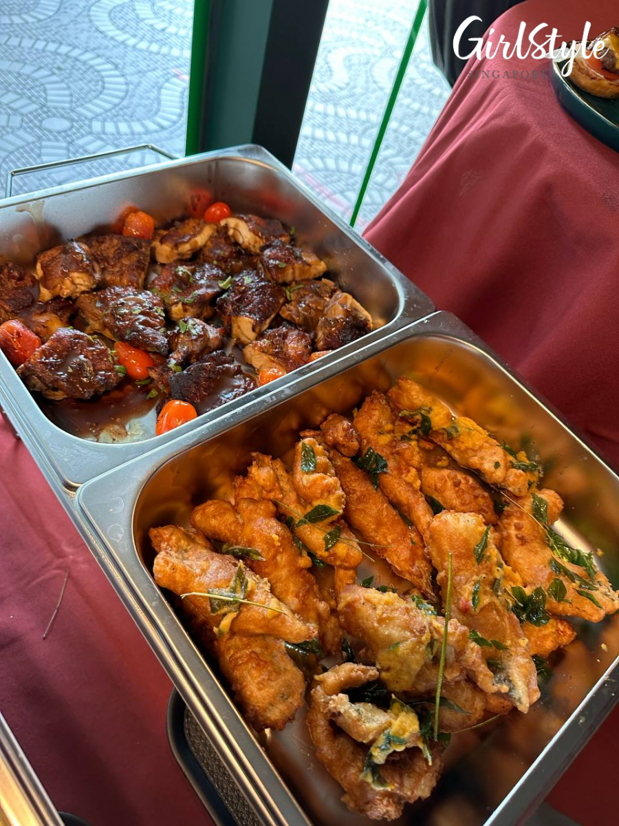 Orange & Teal $26.80 buffet dinner in Singapore