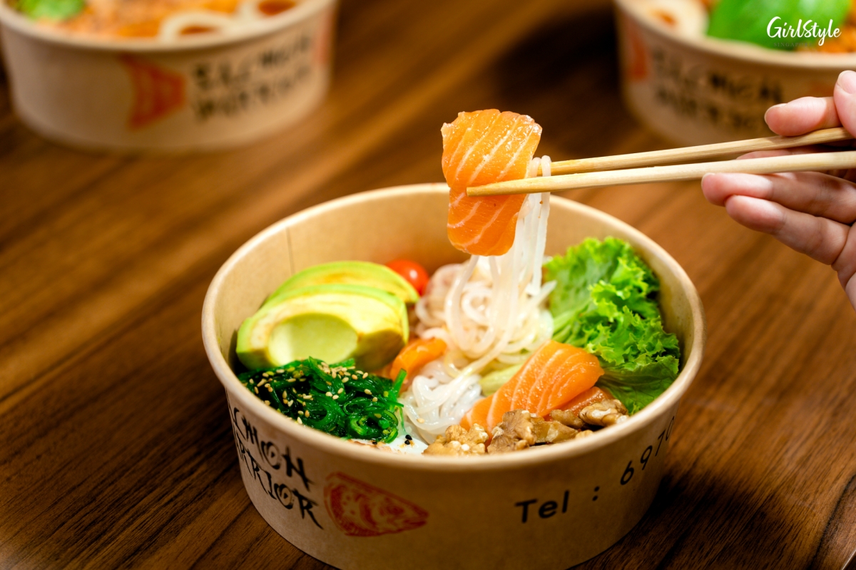Salmon Warrior Keto Bowl, $20.