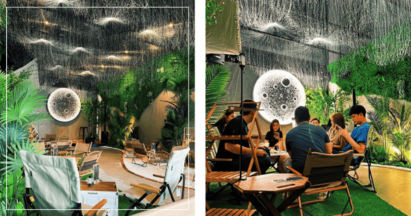 Dine Under The "Stars" At This New Camping-Themed Restaurant In Singapore That Opens Late Till 1AM