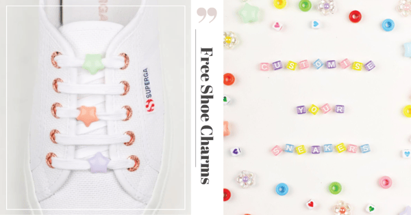 Get 6 Free Superga Shoe Charms Of Your Choice For A Limited Time This May When You Make A Sneaker Purchase