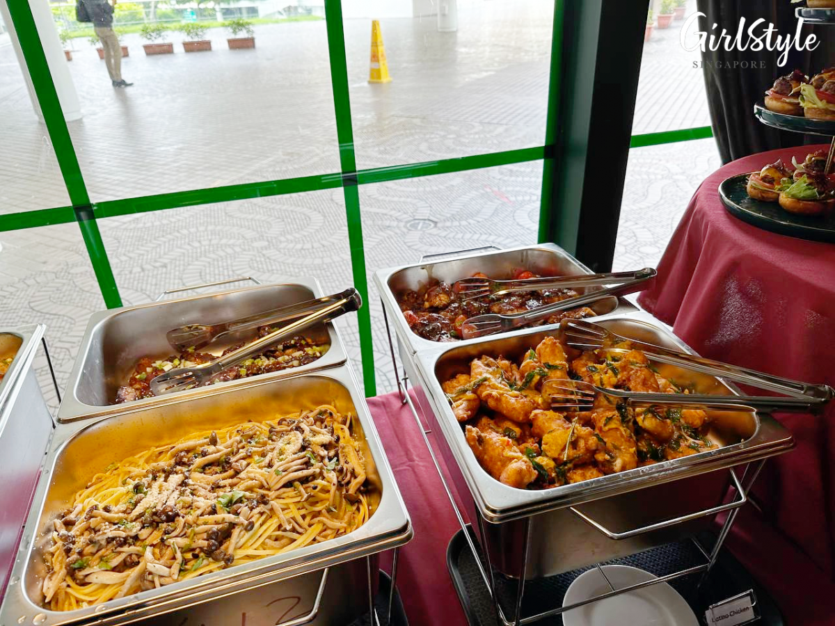 Orange & Teal $26.80 buffet dinner in Singapore
