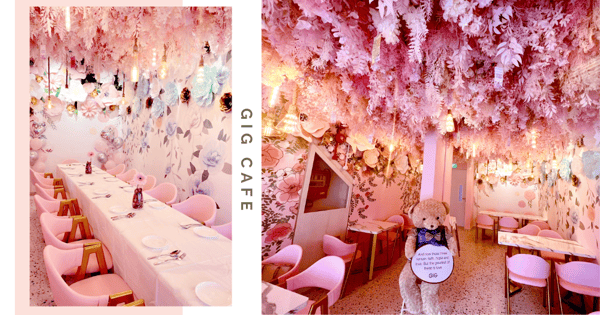 New Pink Cafe In The East Has Pretty Floral Decor, Giant Teddy Bears, $28/Pax High Tea & All-Day Brunch