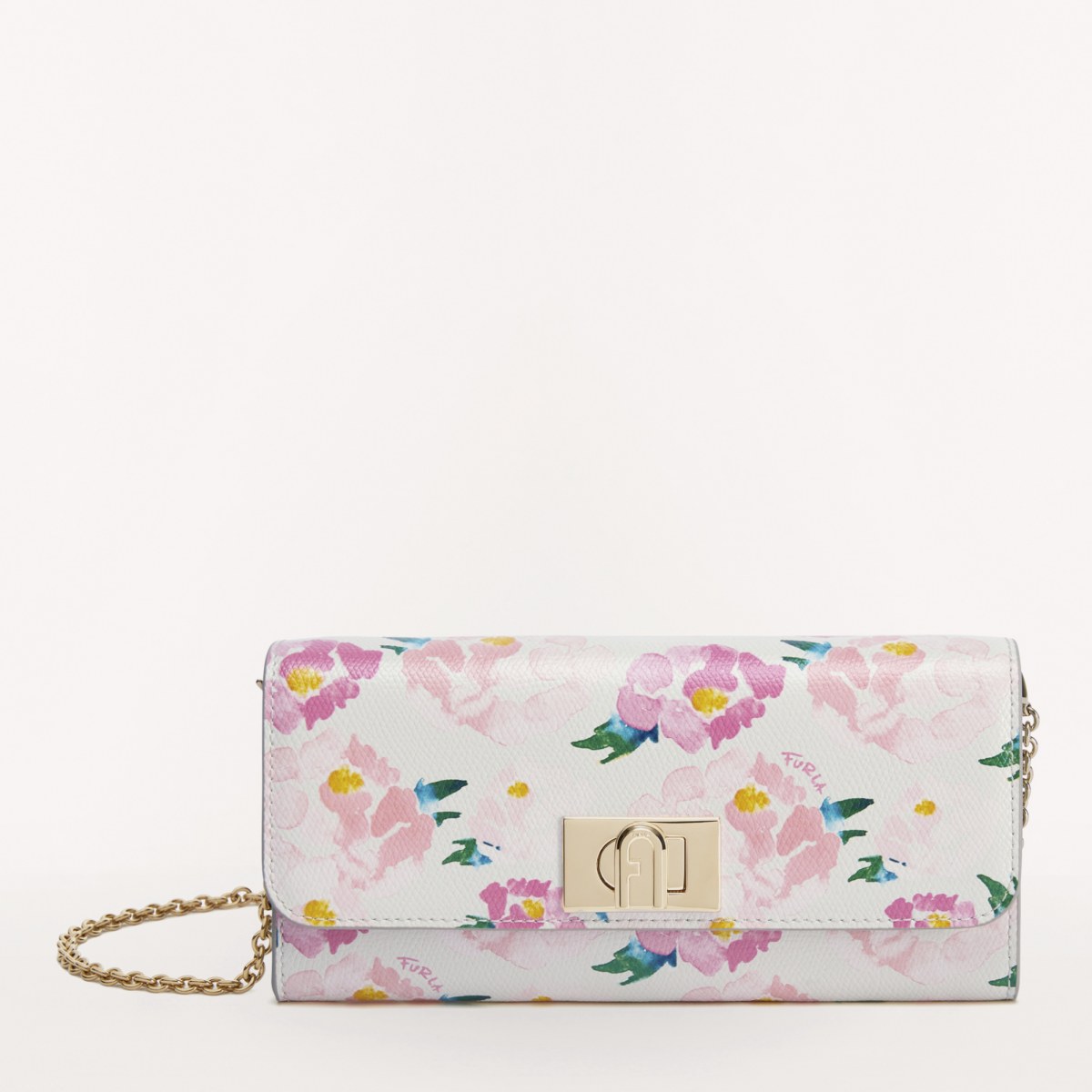 Furla 1927 Chain Wallet Xl in Toni Marshmallow in Singapore