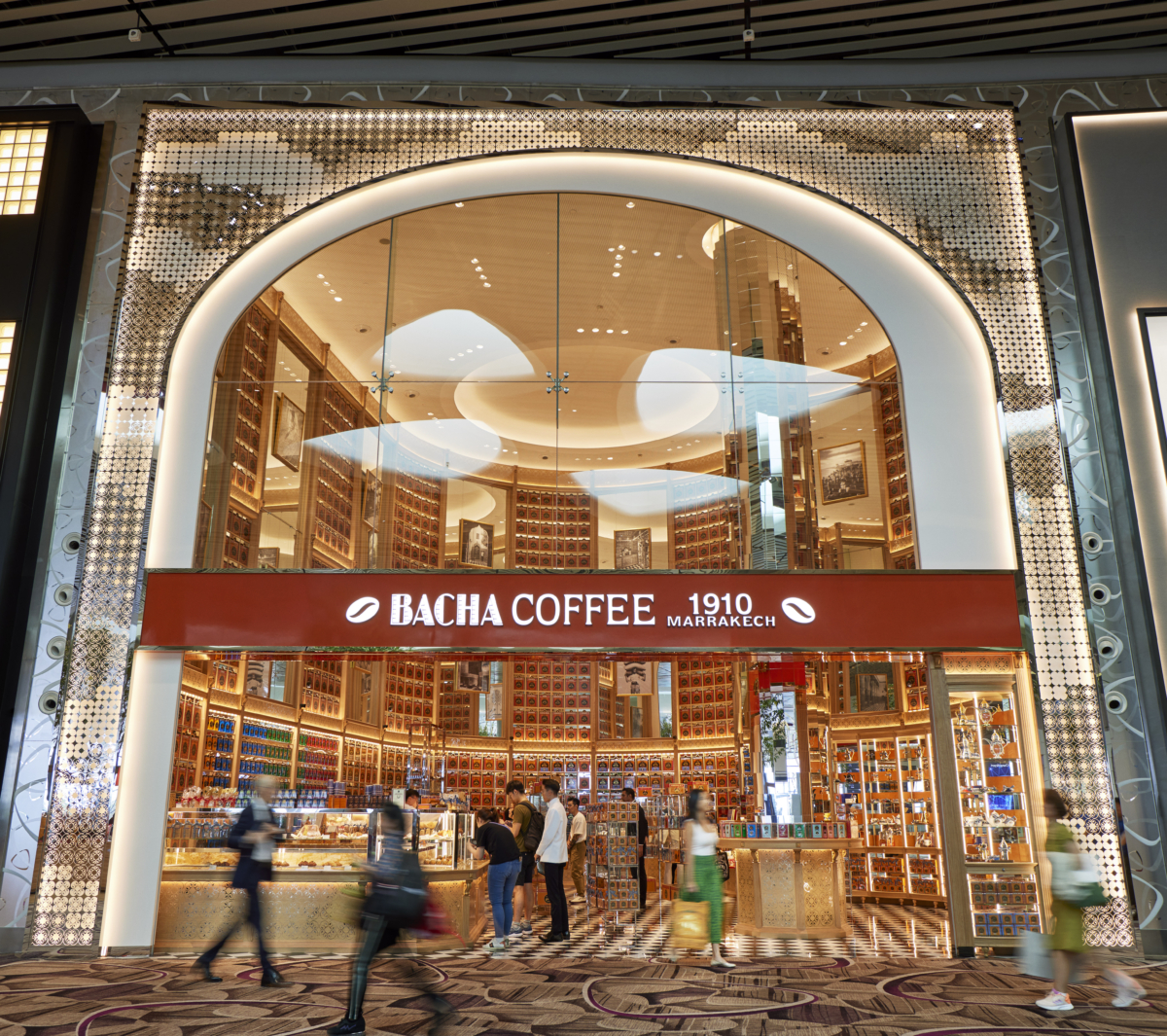 Bacha Coffee at Changi Airport Terminal 4