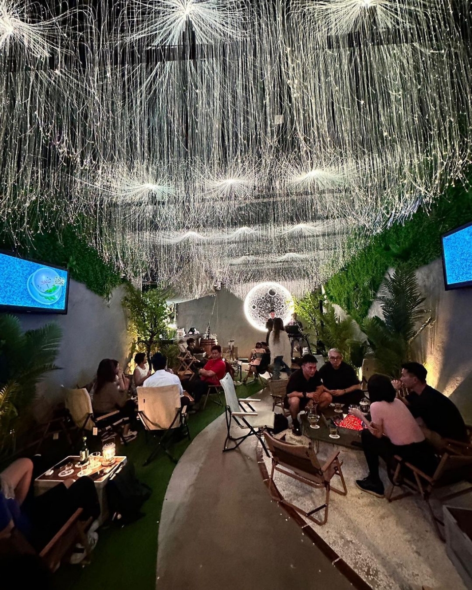 ESCAPE - Camping-Themed Restaurant interior