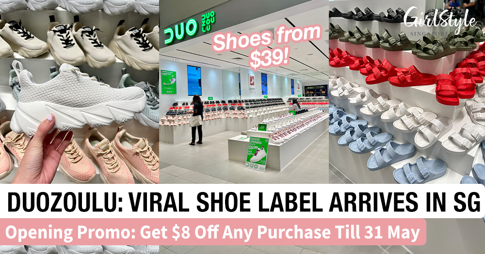 CultFavourite Shoe Brand DUOZOULU Opens 2 Stores In Singapore Offering