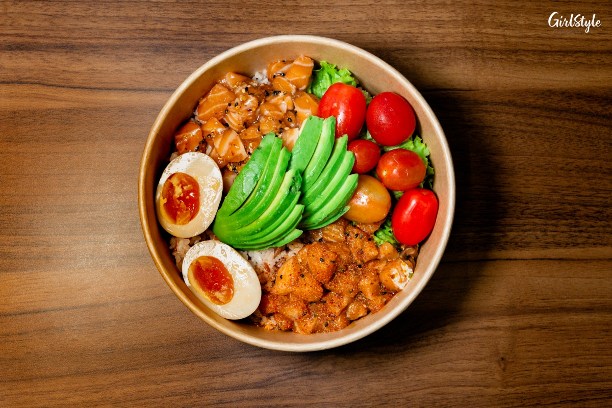 Salmon Warrior Twin Poke Don Bowl, $20.80.