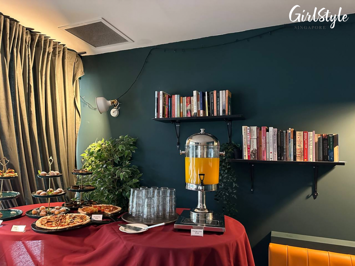 Orange & Teal $26.80 buffet dinner in Singapore