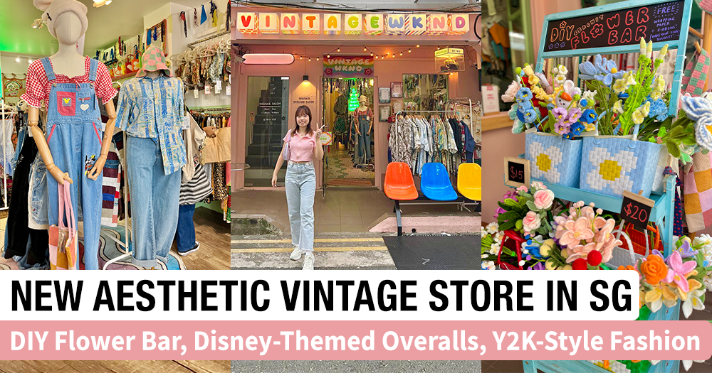 Vintagewknd Is A New Aesthetic Vintage Store In Singapore With A DIY