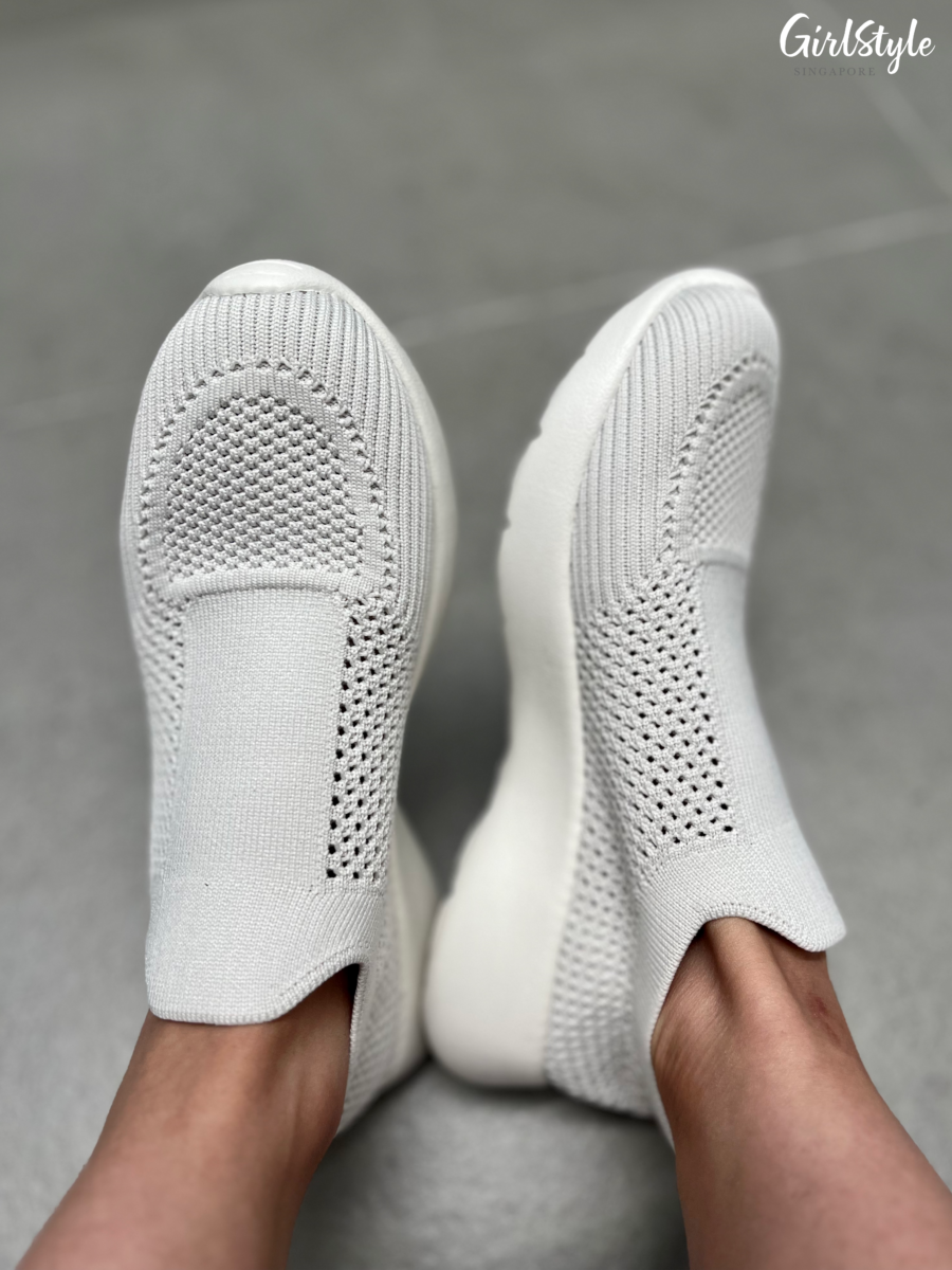 DUOZOULU Lazy Sawtooth Slip On Shoes