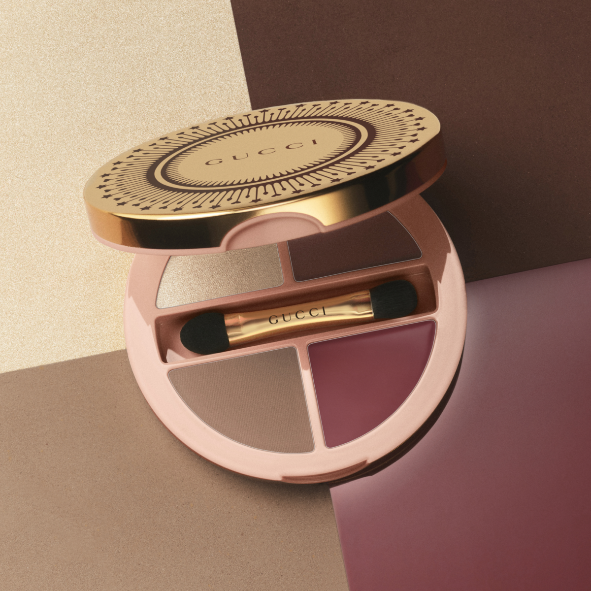 Gucci Palette De Beaute Quatuor Summerina Brown swatches