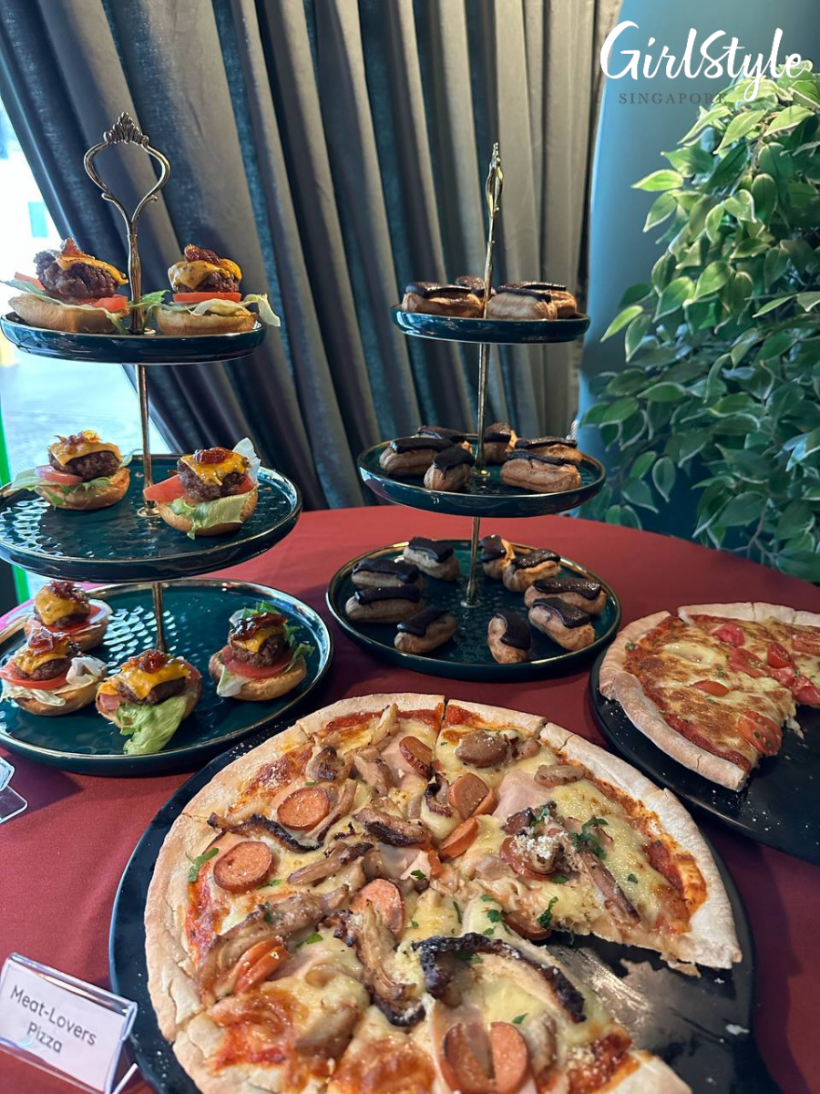 Orange & Teal $26.80 buffet dinner in Singapore