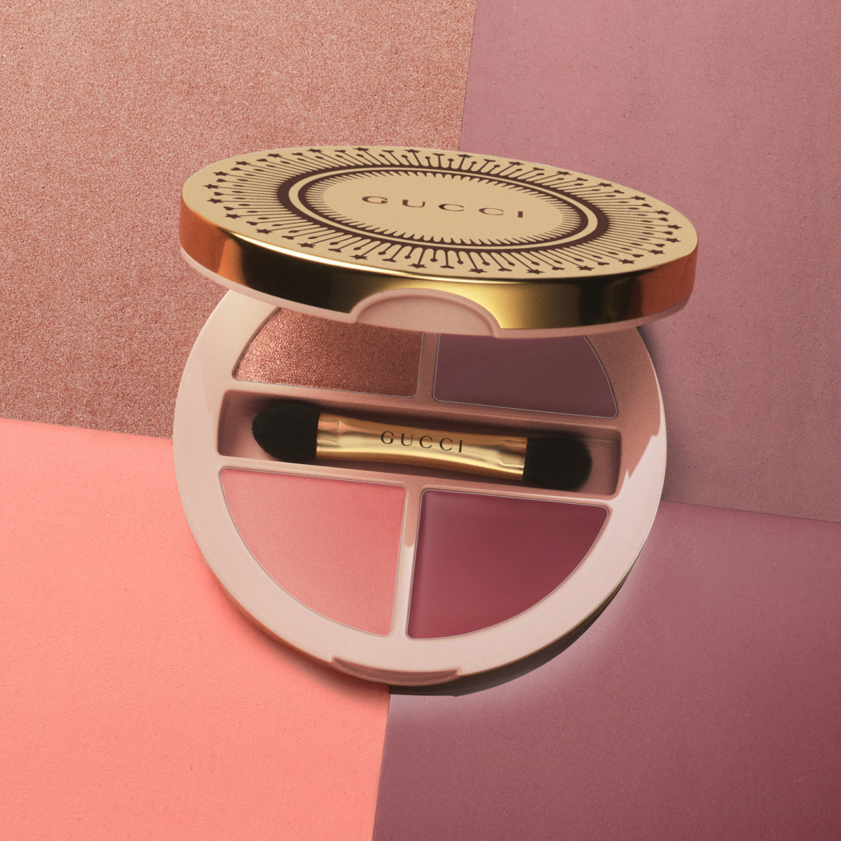 Gucci Palette De Beaute Quatuor Rose Nitida swatches