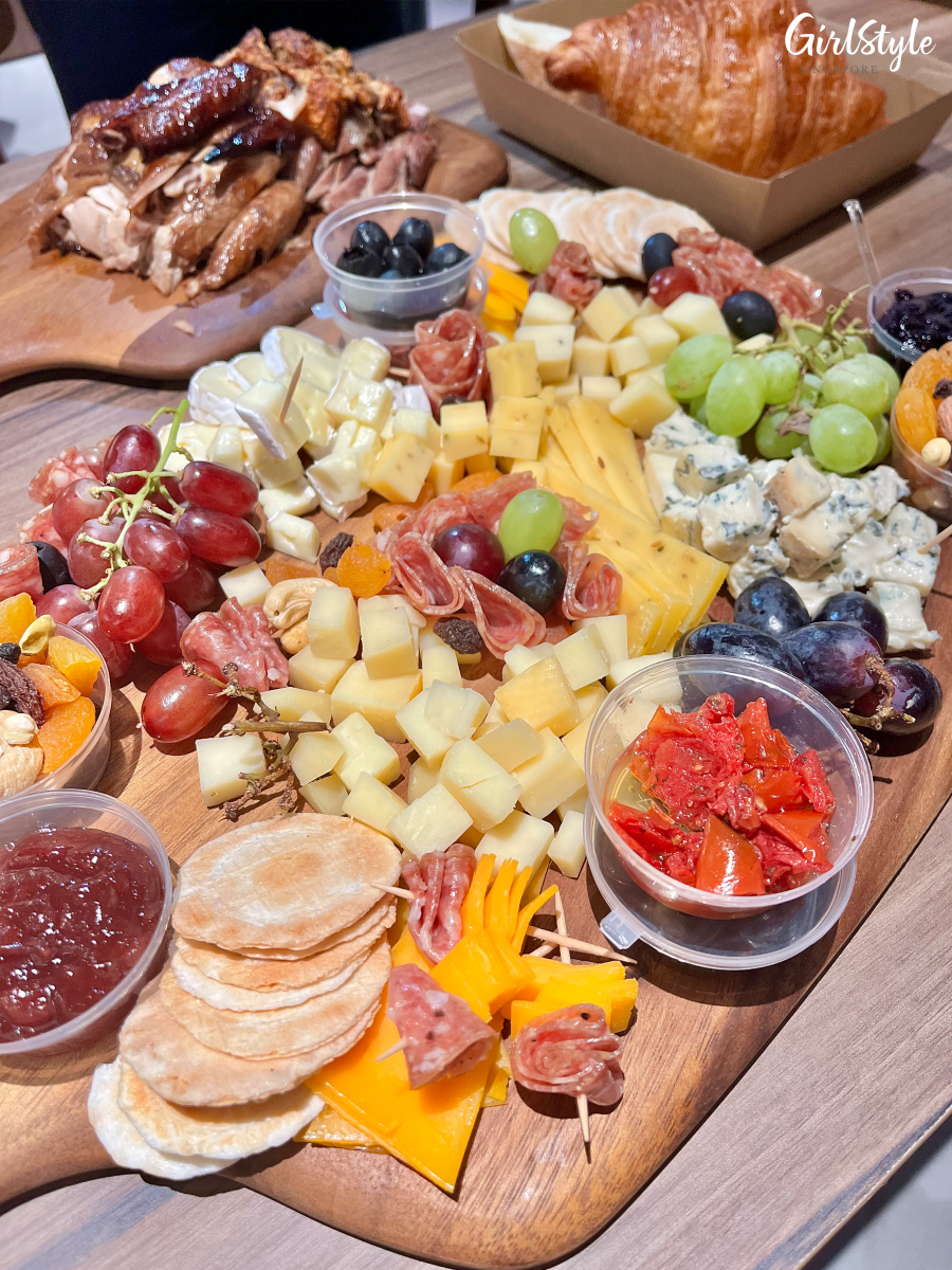 Cheese platter at Finest The Woodleigh Mall