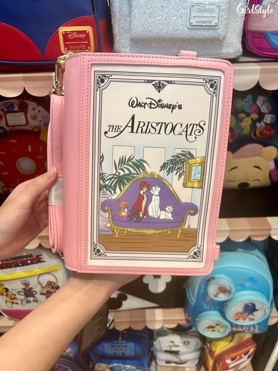 Loungefly Disney-themed book bag